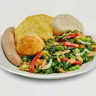 Callaloo & Saltfish - Large