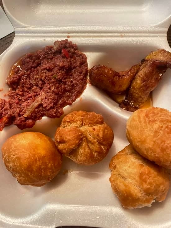 Corned Beef Breakfast.