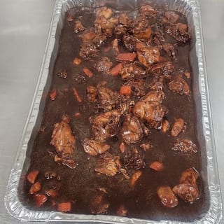 Brown Stew Chicken - Full Pan