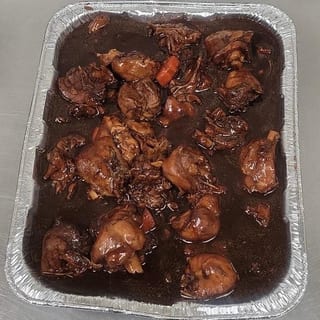 Brown Stew Chicken - Half Pan